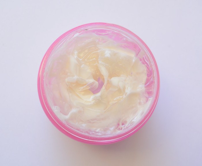 Boscia Tsubaki Swirl Two Part Gel and Cream Deep Hydration Moisturizer tub