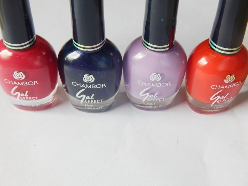 Chambor Gel Effect Nail Lacquer packaging