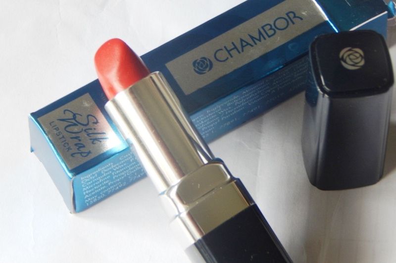 Chambor Silk Wrap Lipstick Shade 606 outer packaging