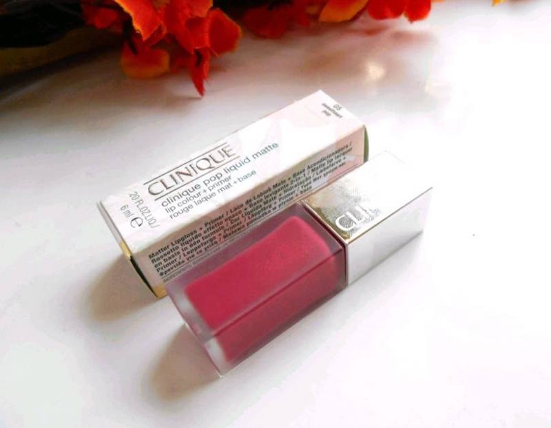 Clinique Pop Liquid Matte Lip Colour Primer Sweetheart Pop outer packaging