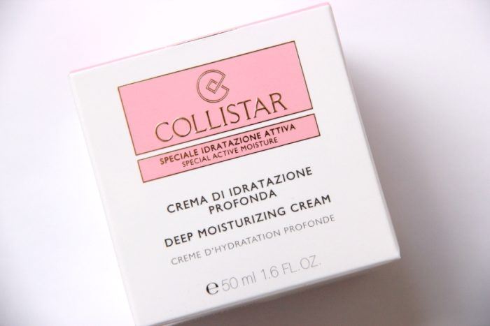 Collistar Deep Moisturizing Cream Packaging