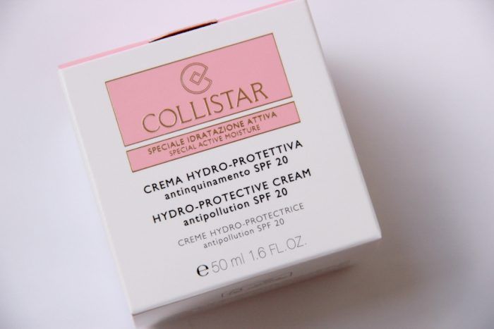 Collistar Hydro-Protective Cream Anti-Pollution SPF 20 Packaging