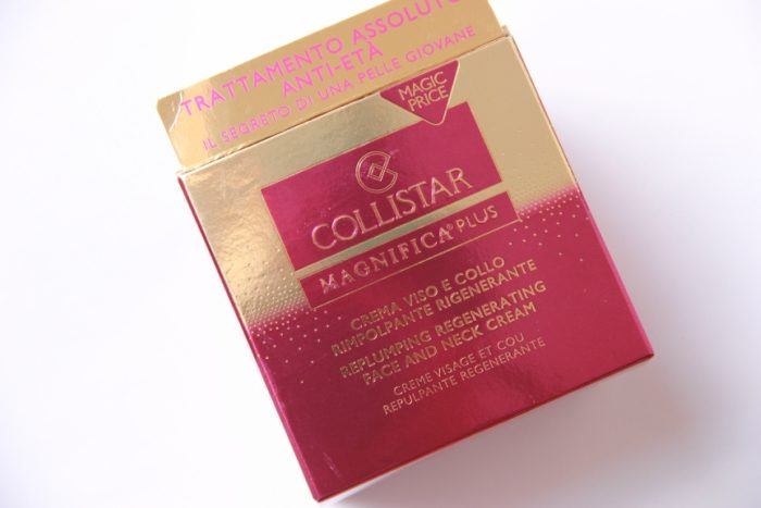 Collistar Replumping Regenerating Face Cream Packaging