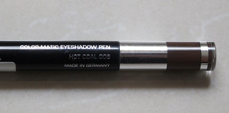 Colorbar Colormatic Eyeshadow Pen Hot Coal 008 shade name