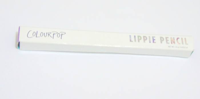 ColourPop Leather Lippie Pencil Review Packaging