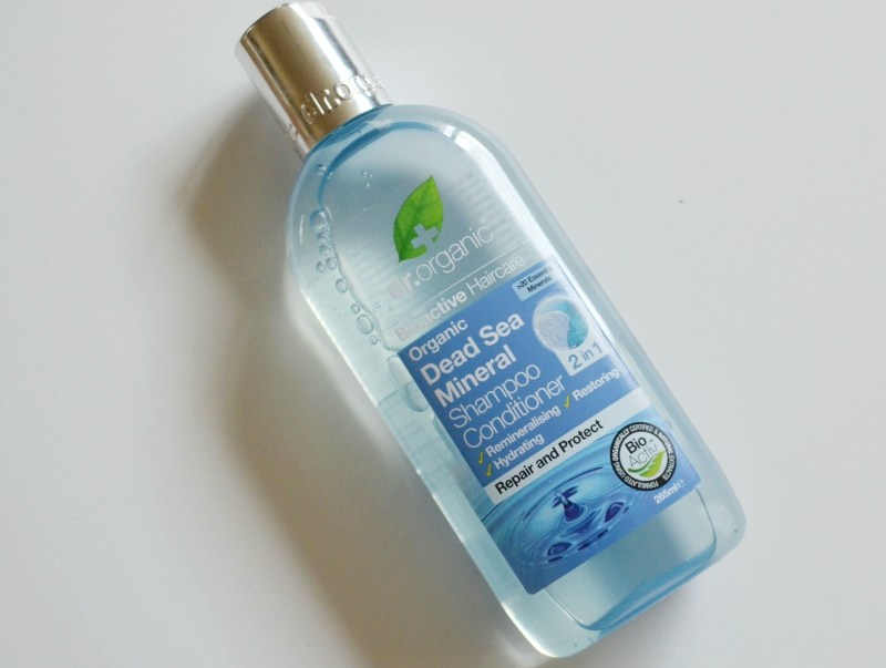 Dr. Organic 2 in 1 Shampoo and Conditioner Dead Sea Mineral Review