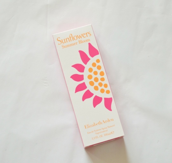 Elizabeth Arden Sunflowers Summer Bloom Eau de Toilette Review Packaging