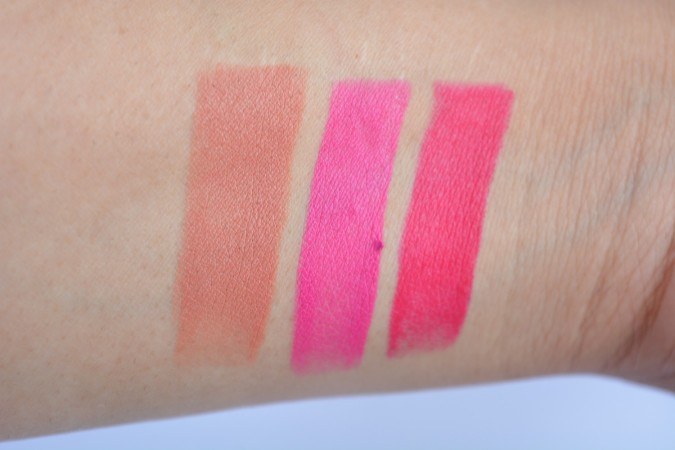 Estee Lauder Pure Color Love Lipstick Shock and Awe swatches