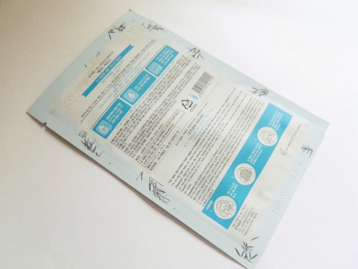 Etude House Therapy Air Mask Tea Tree Review Back