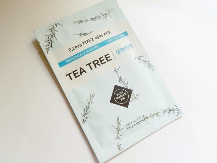 Etude House Therapy Air Mask Tea Tree Review