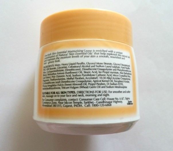 EverYuth Skin Essential Moisturising Creme Review Back