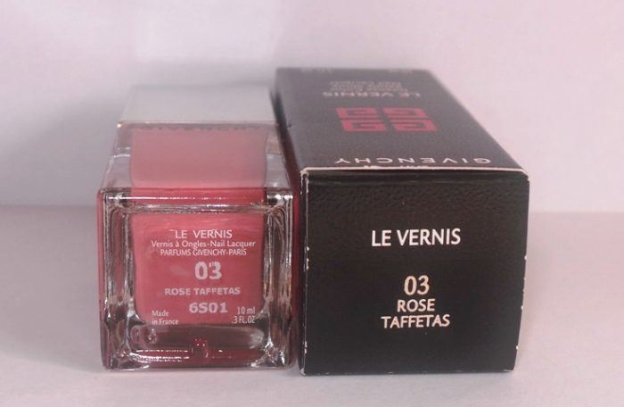 Givenchy Le Vernis Intense Color Nail Lacquer Rose Taffetas Name