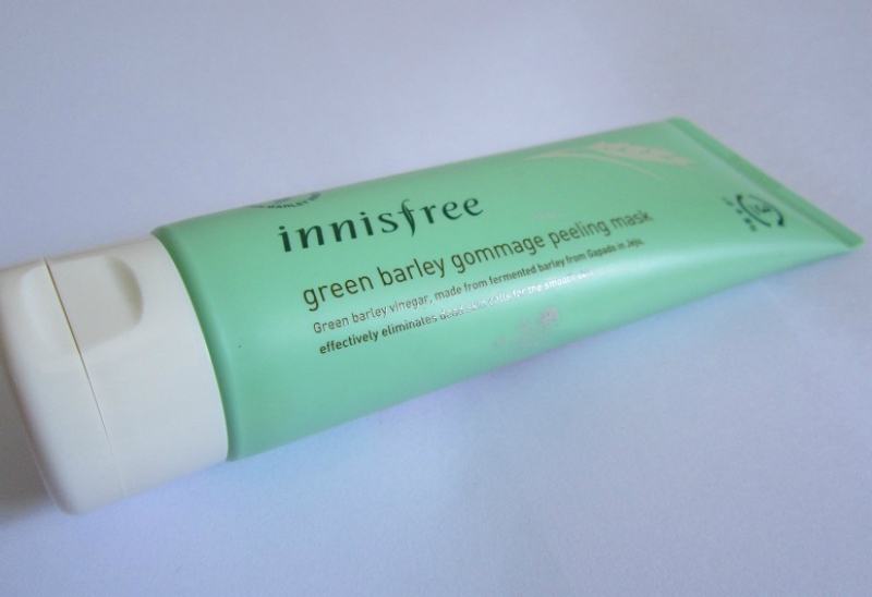 Innisfree Green Barley Gommage Peeling Mask Review