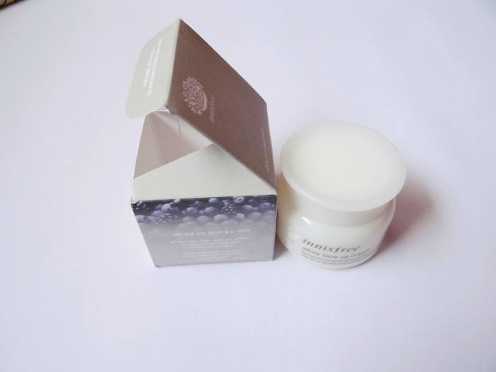Innisfree White Tone Up Cream Review Out