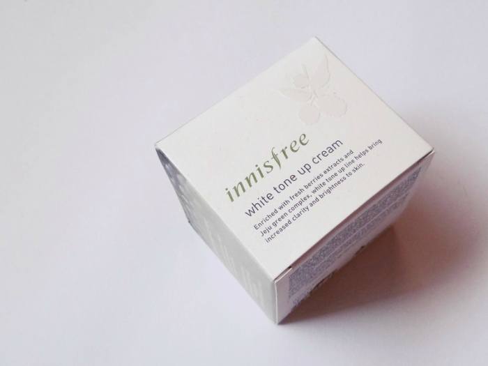 Innisfree White Tone Up Cream Review Packaging