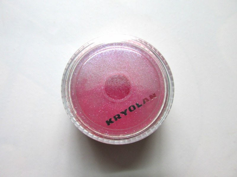 Kryolan Polyester Glitter Pastel Red Review Packaging