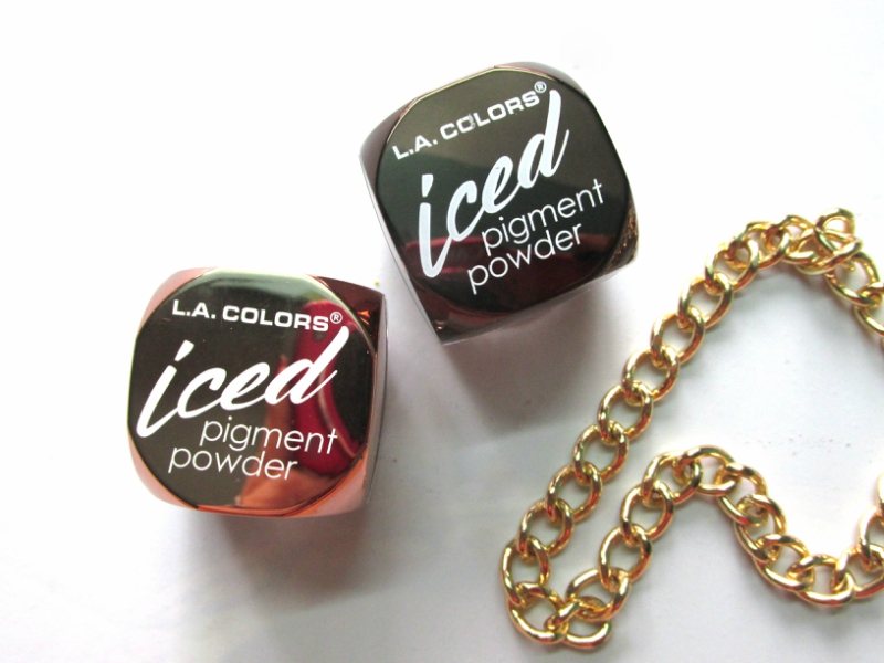 L.A. Colors Iced Pigment Powder Glisten Packaging