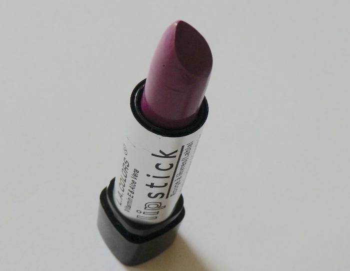 LA Colors Matte Lipstick Amethyst from top