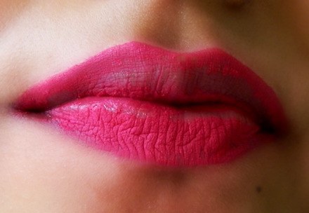 LA Colors Pout Matte Lip Gloss Sweet Lips lip swatch