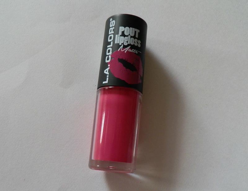 LA Colors Pout Matte Lip Gloss Sweet Lips tube