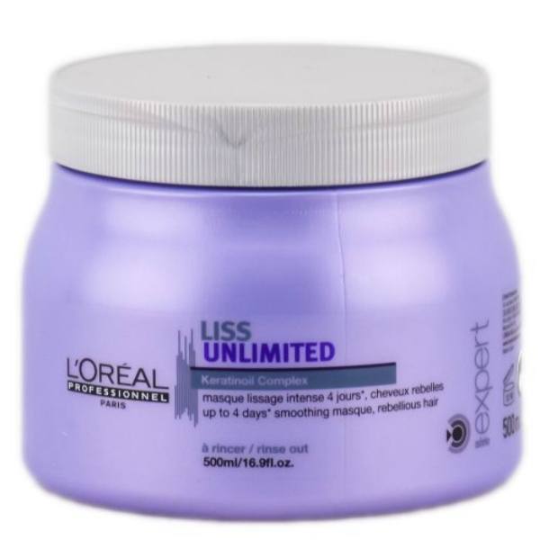 L'Oreal Liss Unlimited Smoothing Masque For Rebellious Hair