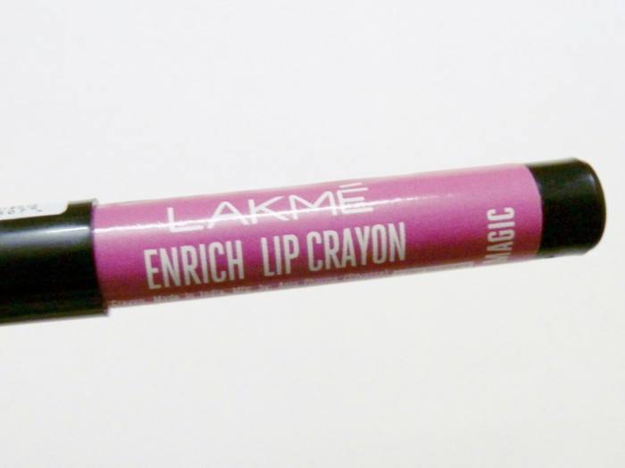 Lakme Enrich Lip Crayon Mauve Magic Review Closed