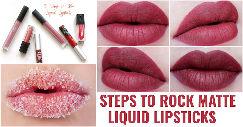 Liquid Lipstick Tips