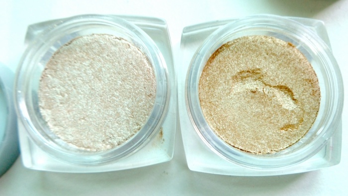 L’oreal Paris Infallible Eyeshadow Iced Latte Review Side by side