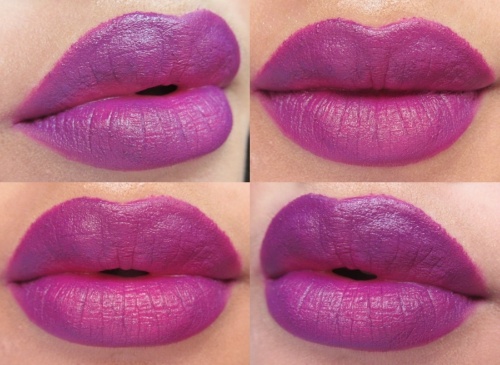 Maybelline New York Color Sensational The Loaded Bolds Lipstick Fearless Purple Review Lip swatch
