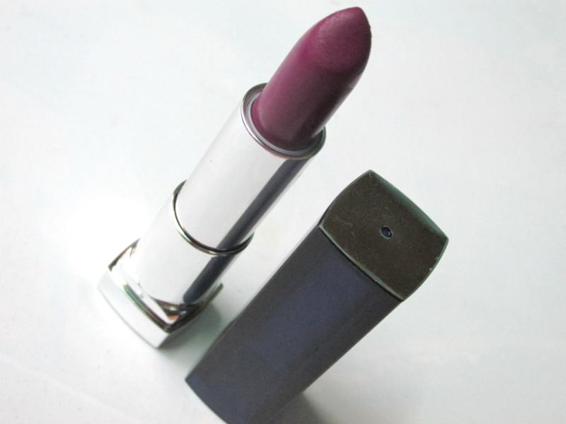 Maybelline New York Color Sensational The Loaded Bolds Lipstick Fearless Purple Review Open Cap