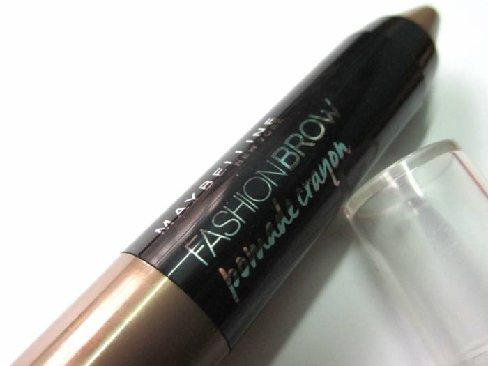 Maybelline New York Fashion Brow Pomade Crayon Deep Brown Review Cap side