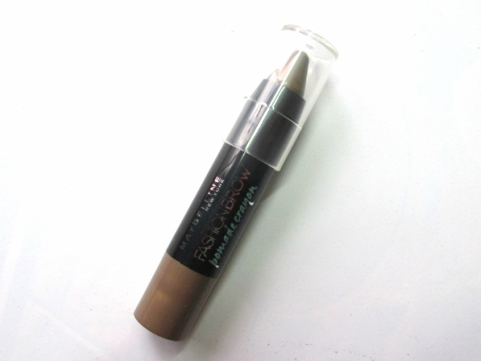 Maybelline New York Fashion Brow Pomade Crayon Deep Brown Review Closed