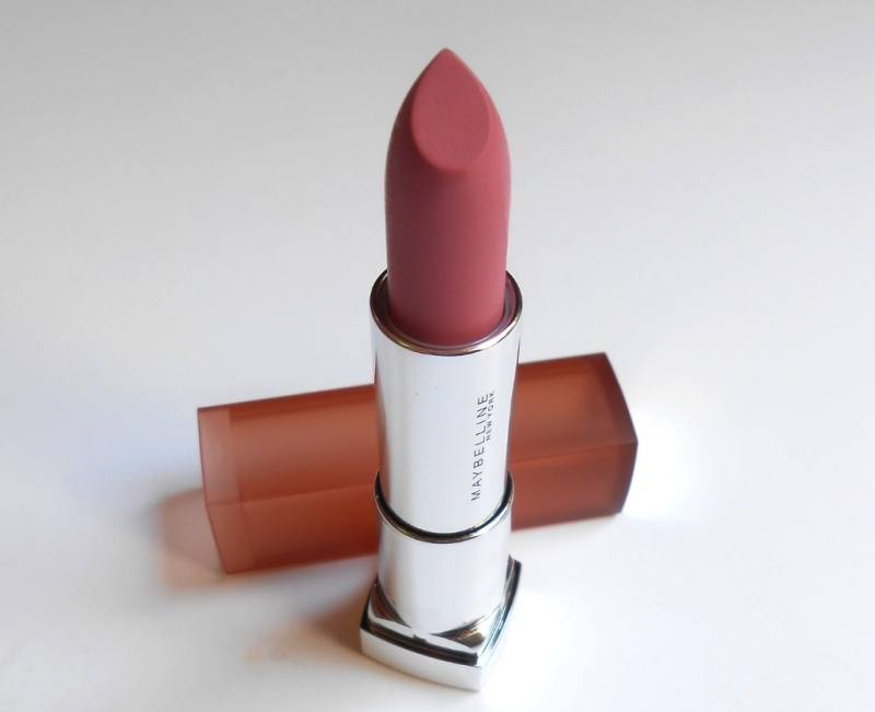 Maybelline The Powder Mattes by Colorsensational Barely There Lipstick open