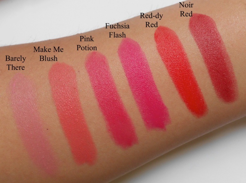Maybelline The Powder Mattes by Colorsensational Barely There Lipstick swatches on hand