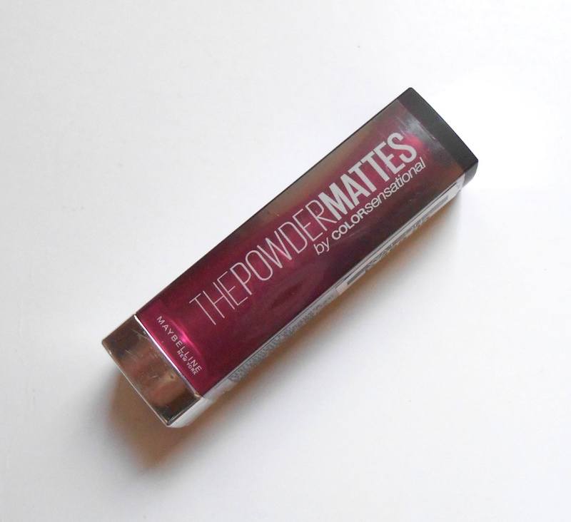 Maybelline The Powder Mattes by Colorsensational Lipstick Pink Potion label