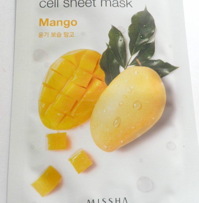 Missha Pure Source Cell Sheet Mask Mango Name