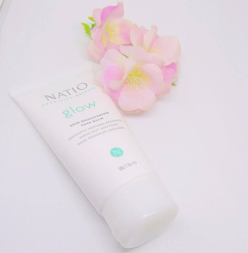 Natio Glow Skin Brightening Face Balm Review Packaging two