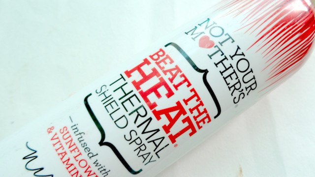 Not Your Mothers Beat The Heat Thermal Shield Spray label