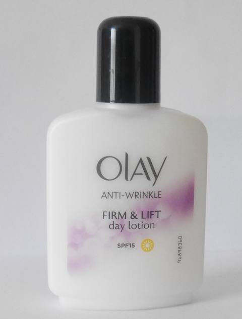 Olay Anti Wrinkle Firm and Lift Day Lotion bottle
