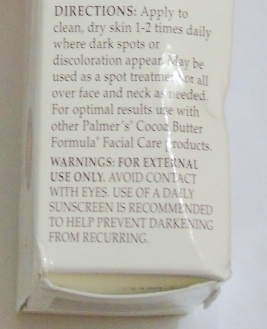 Palmers Cocoa Butter Formula Eventone Dark Spot Corrector Review How to