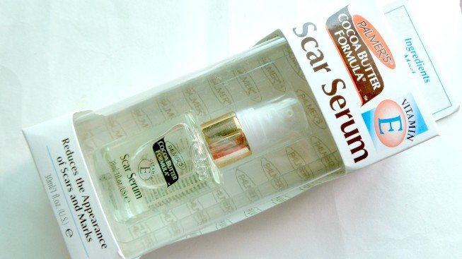 Palmers Cocoa Butter Formula Scar Serum outer packaging