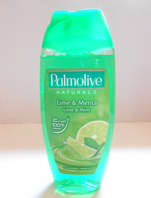 Palmolive Naturals Lime and Mint Shower Gel full bottle