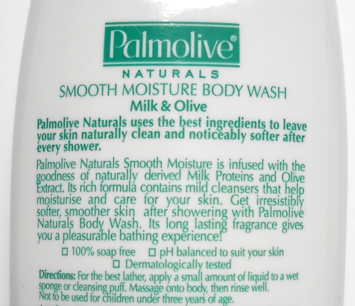 Palmolive Naturals Milk and Olive Smooth Moisture Body Wash product description