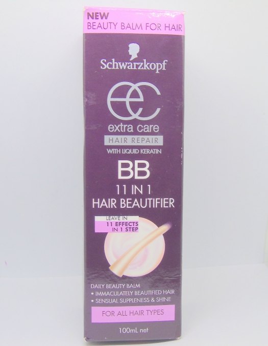 Schwarzkopf Extra Care BB Hair Beautifier Review Packaging
