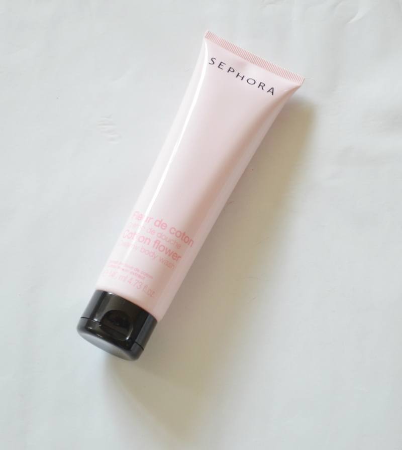 Sephora Collection Creamy Body Wash Cotton Flower Review Front