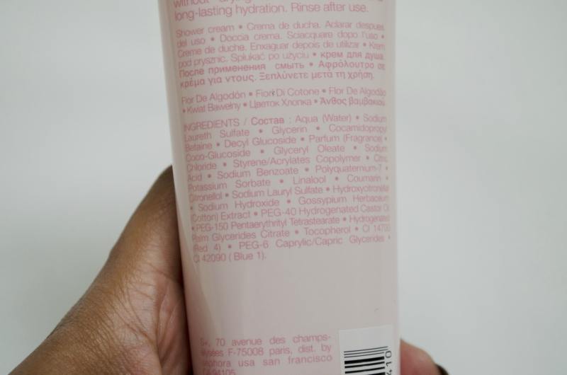 Sephora Collection Creamy Body Wash Cotton Flower Review Ingredients