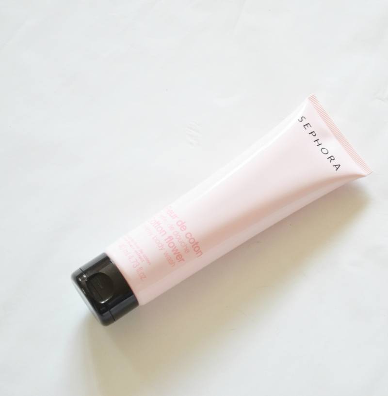 Sephora Collection Creamy Body Wash Cotton Flower Review Packaging