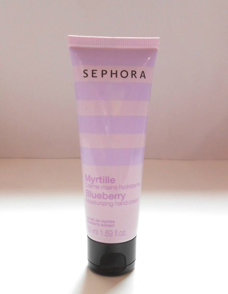 Sephora Collection Hand Cream Blueberry Review Packaging