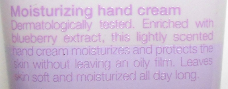 Sephora Collection Hand Cream Blueberry Review Product Description