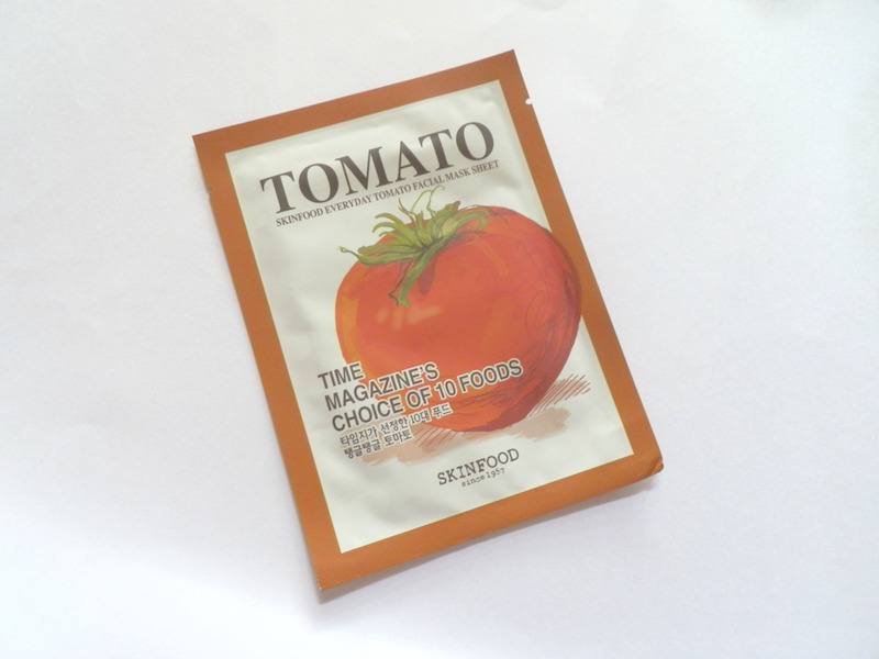 Skin Food Everyday Tomato Facial Mask Sheet Review